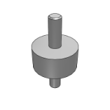 rsbtd - 橡胶减震器-两端外螺纹圆柱型